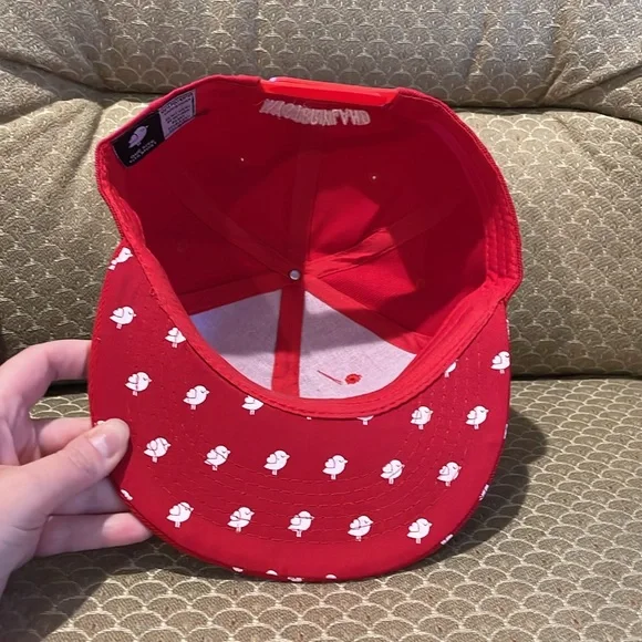 VERY RARE 2016 Mysteryland Festival limited edition merch hat in red - Picture 4 of 5